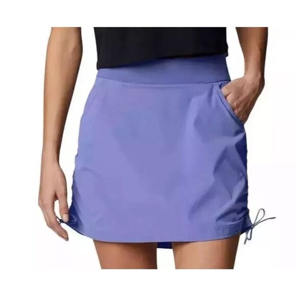 COLUMBIA Skort Size Small Purple Lotus Omni-Shade Pockets Active Fit NWT 50 UPF - Picture 1 of 3